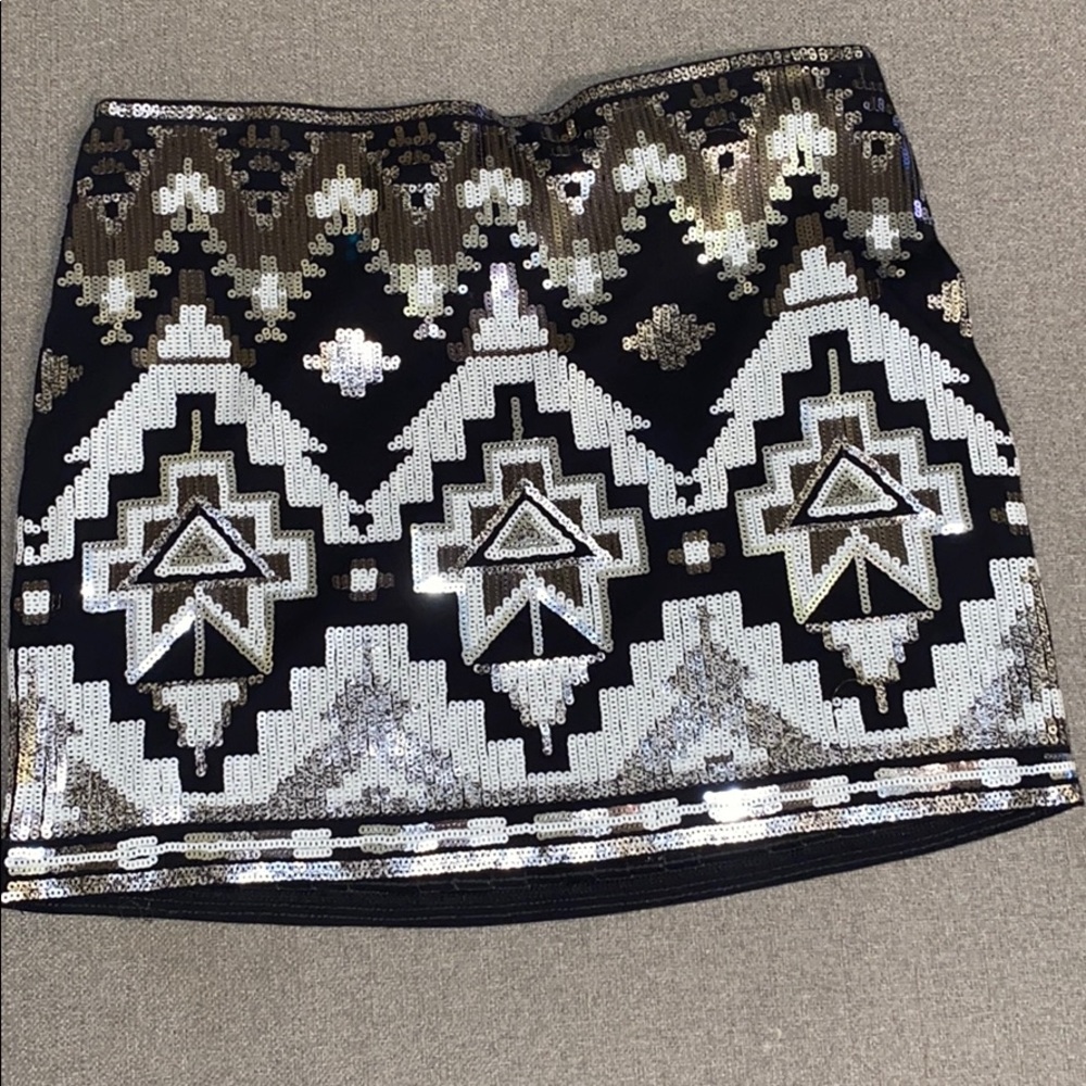 LIKE NEW express sequin skirt for sale!